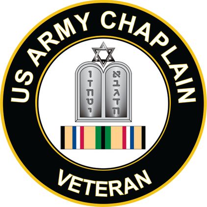 Army Jewish Chaplain Gulf War Veteran Decal