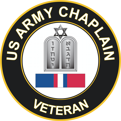 Army Jewish Chaplain Kosovo Veteran Decal