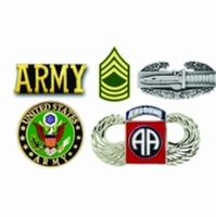 Army Lapel Pins Thumbnail Illustration