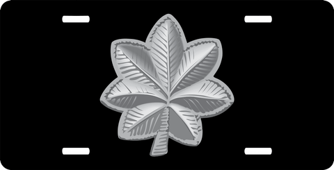 Army Lieutenant Colonel Rank License Plate