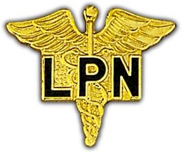 ARMY LPN MEDIC LAPEL PIN