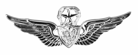 Army Master Aircrew Badge - Mirrored Finish