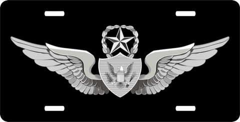 Army Master Aircrew Wings License Plate