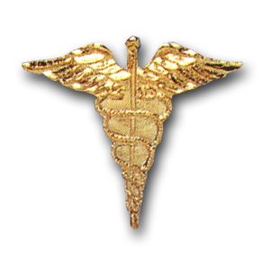 ARMY MEDICAL CORPS MILITARY LAPEL PIN