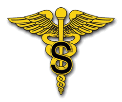 Army Medical Specialist Corps Vinyl Transfer Decal