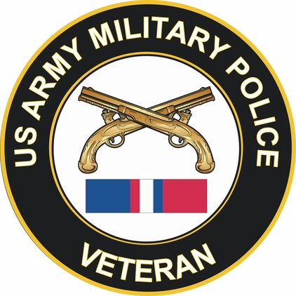 Army Military Police Kosovo Veteran Decal