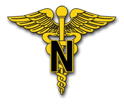 Army Nurse Corps Vinyl Transfer Decal