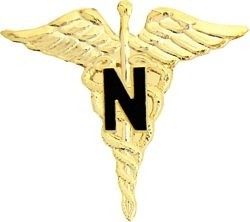 Army Nurse Lapel Pin