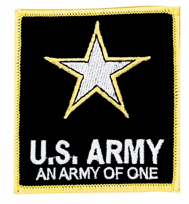 Army Of One 3" Inch Military Patch