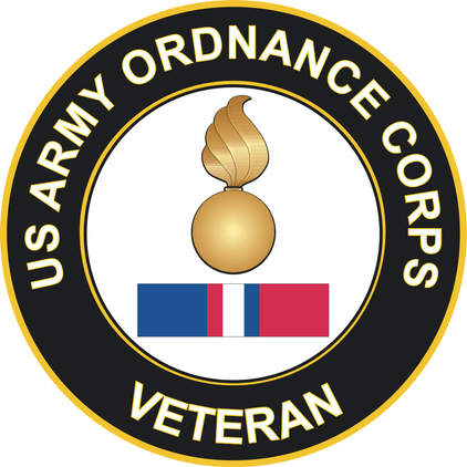 Army Ordnance Corps Kosovo Veteran Decal