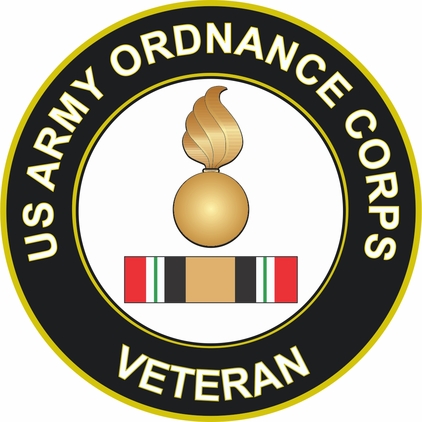 Army Ordnance Iraq Veteran Decal