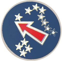 Army Pacific Lapel Hat Pin