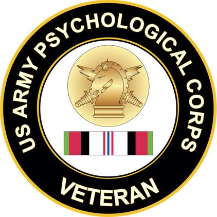 Army Psychological Corps Afghanistan Decal