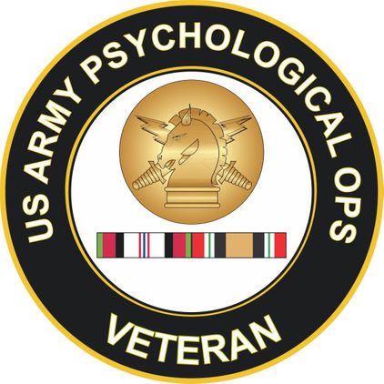 Army Psychological Operations Afghanistan and Iraq Decal