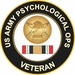 Army Psychological Operations Iraq Veteran Decal