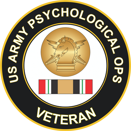 Army Psychological Operations Iraq Veteran Decal