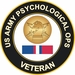 Army Psychological Operations Kosovo Veteran Decal
