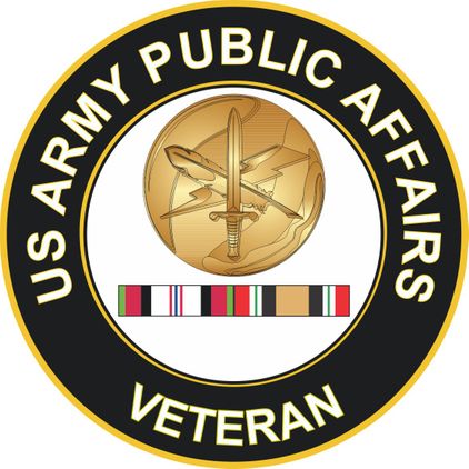 Army Public Affairs Afghanistan and Iraq Decal