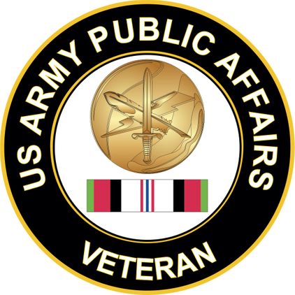 Army Public Affairs Afghanistan Decal