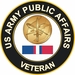 Army Public Affairs Kosovo Veteran Decal