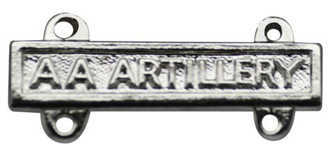 Army Qualification AA Artillery - Mirrored Finish