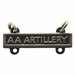 Army Qualification AA Artillery - Oxidized Finish