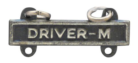 Army Qualification Bar Driver M - Oxidized Finish