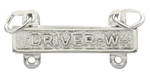 Army Qualification Bar Driver W - Mirrored Finish