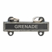 Army Qualification Bar Grenade - Oxidized Finish