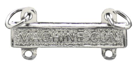 Army Qualification Bar Machine Gun - Mirrored Finish