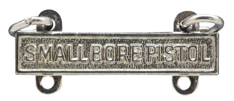 Army Qualification Bar Small-bore Pistol - Mirrored Finish