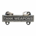 Army Qualification Bar Tank Weapons - Oxidized Finish