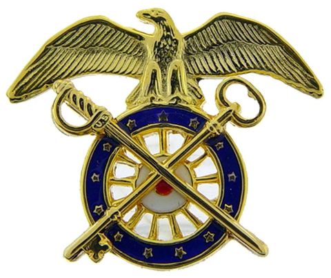 Army Quartermaster Lapel Pin