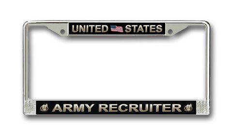 Army Recruiter License Plate Frame