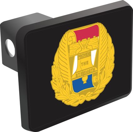 Army Recruiting Command Unit Crest Hitch Cover