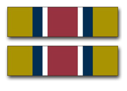 Army Reserve Components Achievement Medal Ribbon Vinyl Transfer Decal