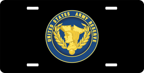 Army Reserve License Plate