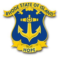 Army Rhode Island State Area Command Unit Crest Vinyl Transfer Decal