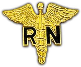 ARMY RN MEDIC LAPEL PIN
