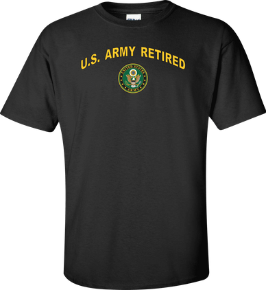 Army Seal U.S. Army Retired Shirt