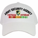Army Security Agency Vietnam Veteran Embroidered Cap with Ribbons