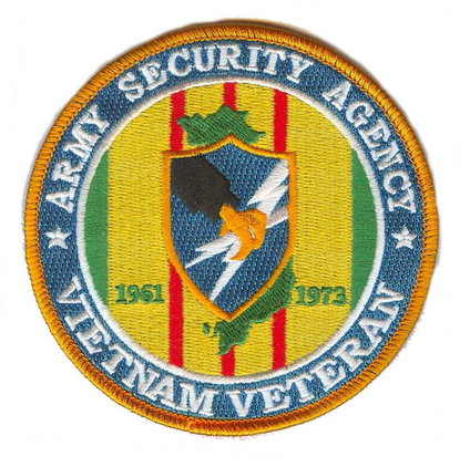 Army Security Agency Vietnam Veteran Patch