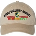 Army Security Agency Vietnam Veteran with Ribbons Unstructured Dad Cap