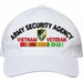 Army Security Agency Vietnam Veteran with Ribbons Unstructured Dad Cap