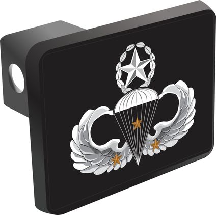 Army Senior 3 Combat Jump Wings Hitch Cover