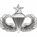 Army Senior Parachutist Wings  Vinyl Transfer Decal
