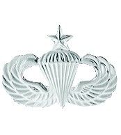 ARMY Senior Jump Wings Paratroooper 1 1/4" <BR> Lapel Pin