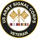 Army Signal Corps Afghanistan and Iraq Decal