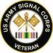 Army Signal Corps Gulf War Veteran Decal