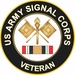 Army Signal Corps Iraq Veteran Decal